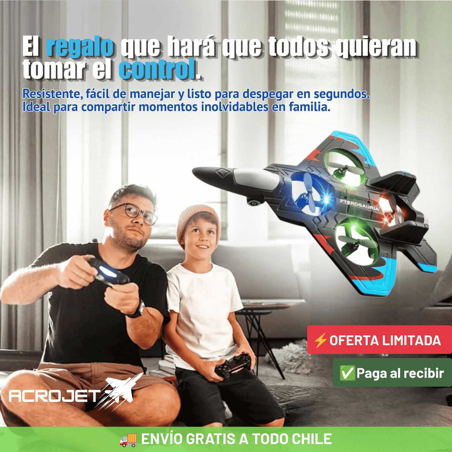 AcroJet - Acrobacias reales. Diversión total.