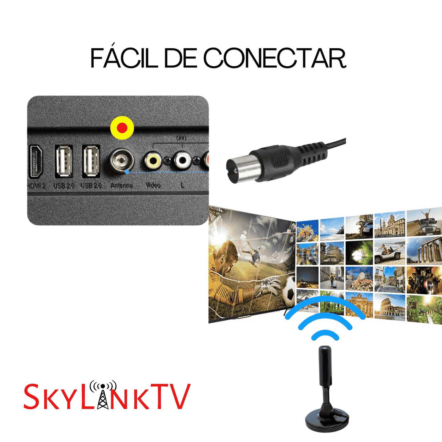 SkyLinkTV — Conecta y mira