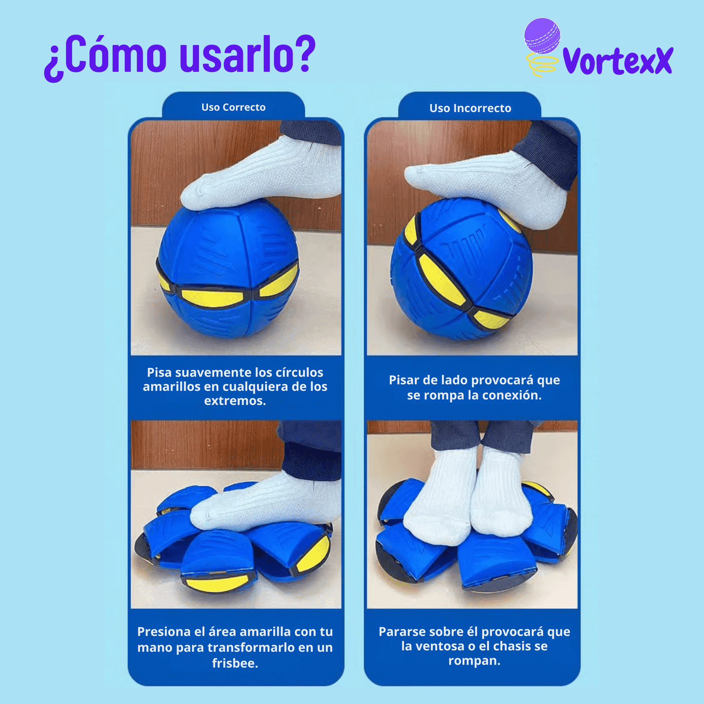 VortexX – Luz y acción